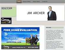 Tablet Screenshot of lethbridgereal-estate.com